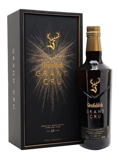 a bootle of 23 year old Glenfiddich Malt Scotch Whisky