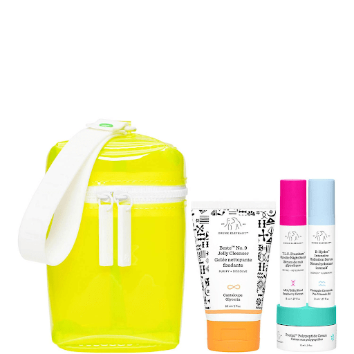 a skincare set from Drunk Elephant