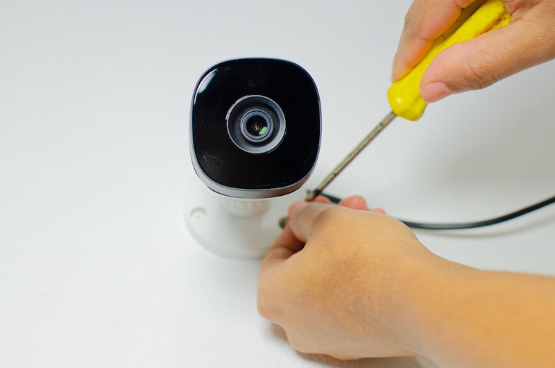 install a wireless indoor camera
