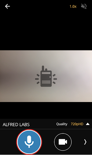 alfredcamera app two way talk