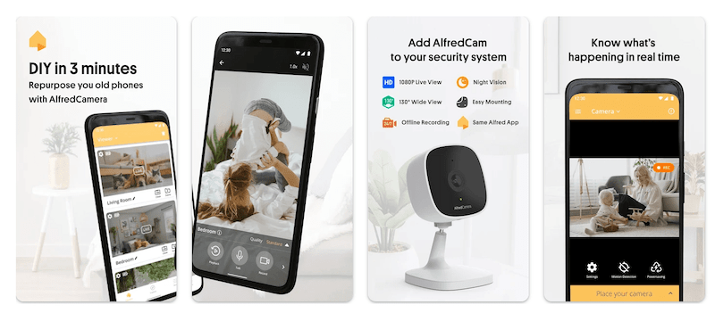 alfredcamera home security app