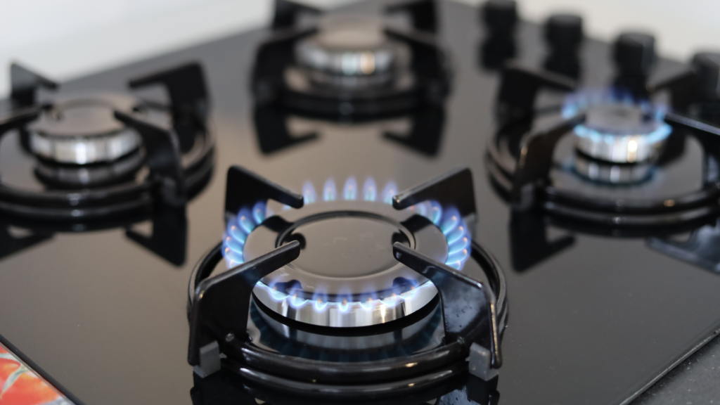 on kitchen burners